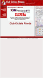 Mobile Screenshot of ciclismepineda.com